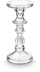 Vtwonen - candelabro - transparente - vidrio - 10x21cm