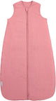Meyco baby uni baby slaapzak gevoerd - pre-washed hydrofiel - rose - 60cm - 2.0 tog