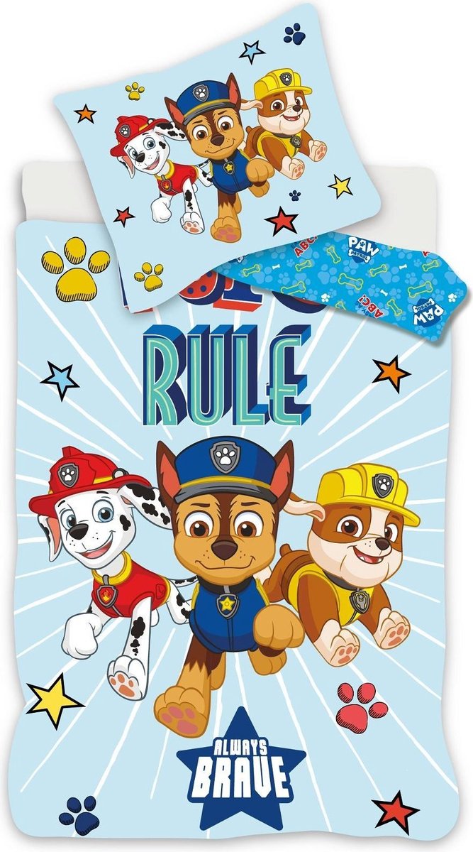 Paw Patrol - copripiumino - misura bambino - 100x140 cm - cotone
