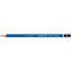 Houten potlood 2b blauw zwart staedtler mars lumograph 100