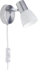 Brilliant luca - aplique - 1xe14 18w - cromo mate