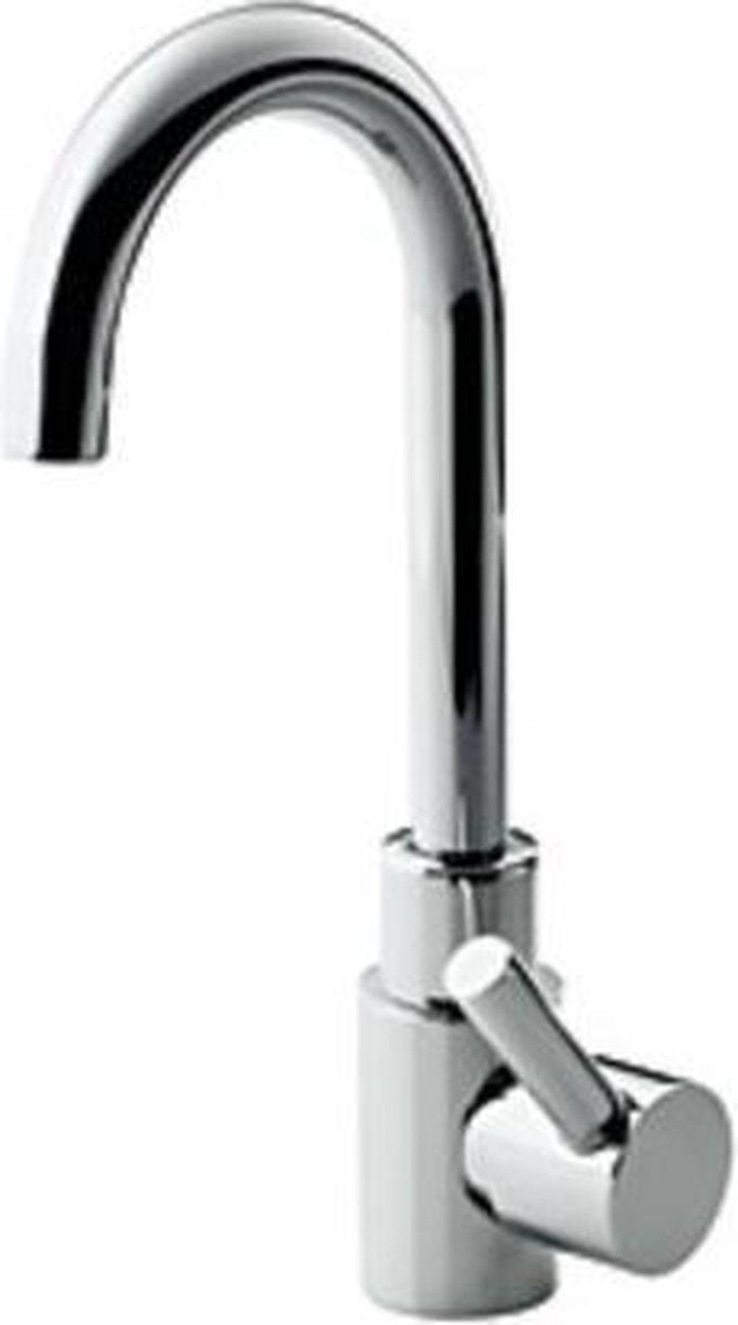 Grifo para inodoro Plieger pico - un mando - grifo de latón - grifo para inodoro frío - caño alto - cromado