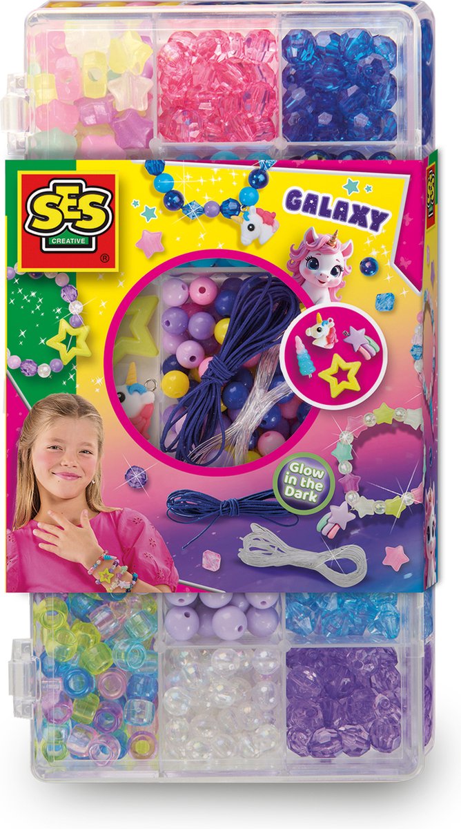 SES Galaxy Jewelry Bead Set