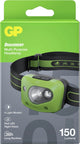 GP DISCOVERY GPDISHLCH43BL027 lampada frontale LED a batteria 150 lm 36 h GPDISHLCH43BL027