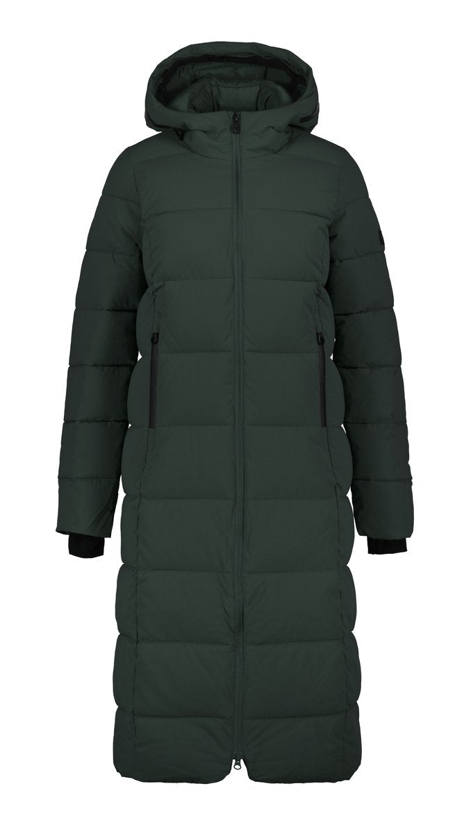 Icepeak brilon dames coat - donker groen - 42