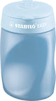 Stabilo easysharpener - temperamatite ergonomico 3 in 1 - per destrimani - blu - adatto a tutte le matite