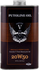 Putoline genuine v-twin 20w50 olie 4t 1 liter blik