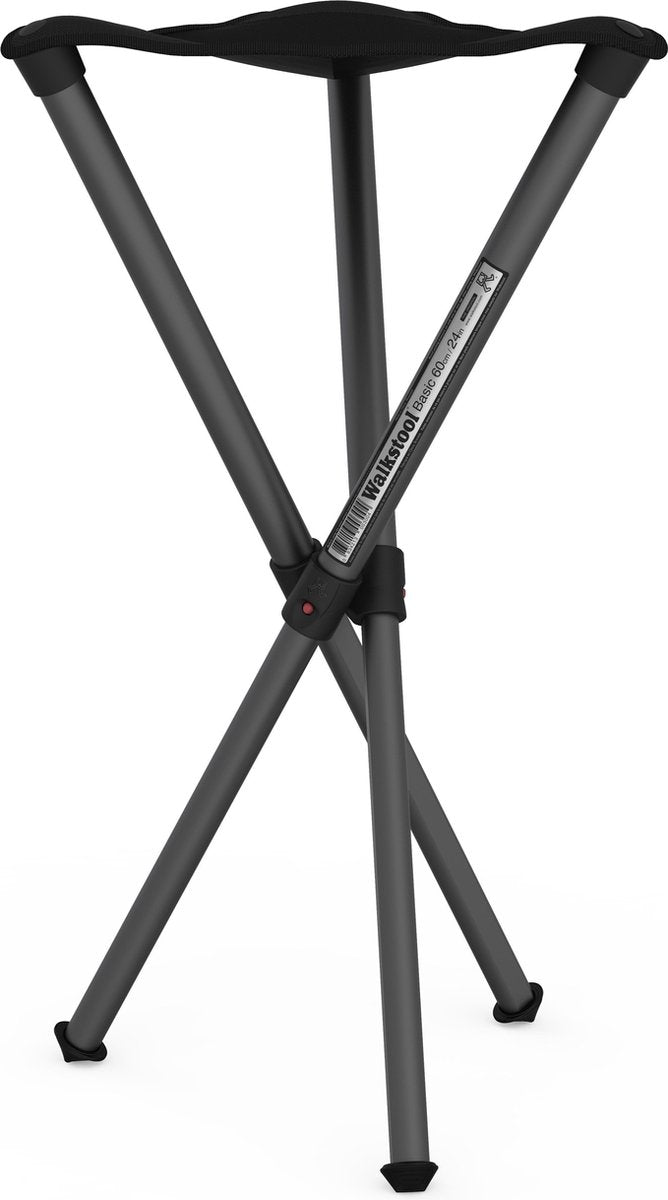 Walkstool - Sgabello a 3 gambe - base 60 cm - regolabile - antracite