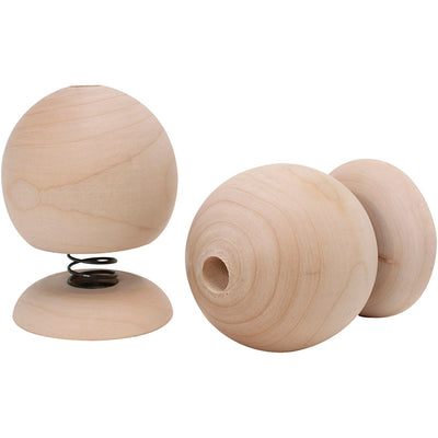 Creativ Company Wooden Bisty Figura, 12st.