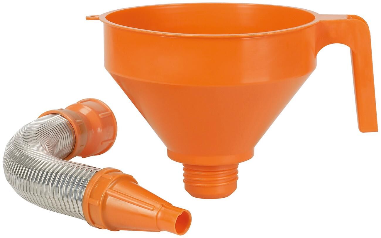 Pressol trechter plastic funnel 160mm sb flex. external +strainer