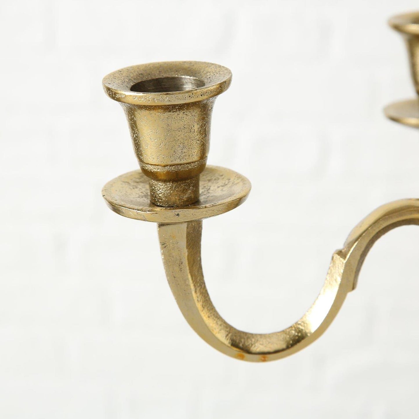 Candelero Boltze home dorado 30x30x40cm