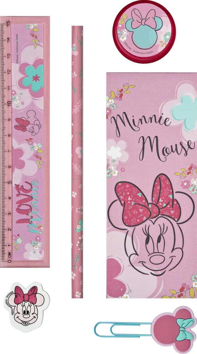 Descripción encubierta Juego de Minnie Mouse, 6dlg.