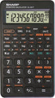 Calcolatrice scientifica Sharp - el501twh - nera - 2 batterie lr54 - sh-el501twh