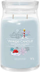Yankee Candle - Vela perfumada en tarro grande escondite en el Polo Norte - 90 horas de combustión - dos mechas