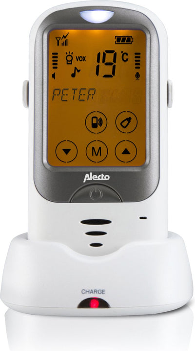 Estensione baby monitor Alecto - dbx68bu - baby monitor extra per unità bambino dbx-68 e dbx68gs - bianco