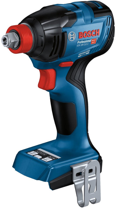 Bosch professional gdx 18v-210 c llave de impacto inalámbrica 2 en 1 210nm 18v cuerpo básico - 06019j0200