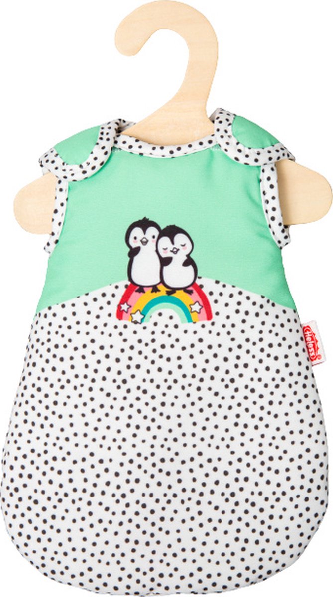 Penguin de saco de dormir Heless Dolls, 20-25 cm