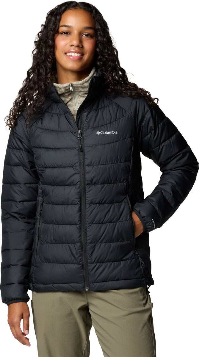 Giacca outdoor da donna Columbia Powder Lite™ ii con zip intera - nera