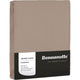 Bonnanotte lenzuolo con angoli jersey ciottolo 90x200 cm