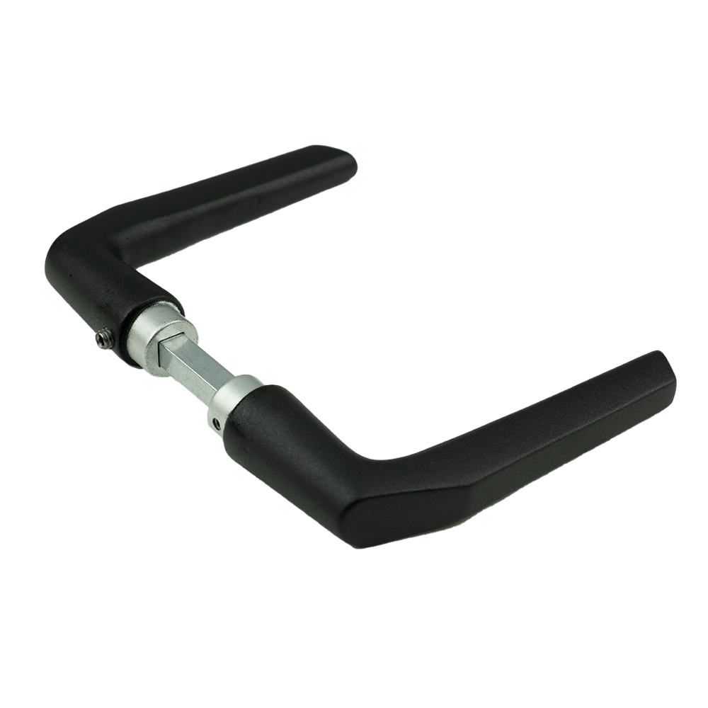 Tirador de puerta Ami 354 espesor de puerta 38 42 negro 9005 str - 739020