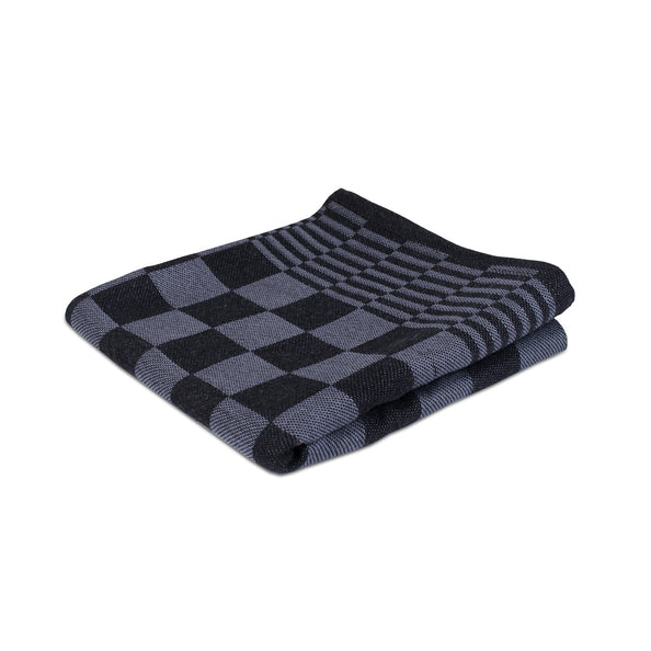 Wecoline strofinaccio weco a quadretti nero 70x70 cm (6 pezzi)