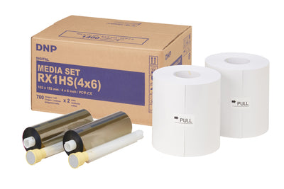 DNP Paper DSRX1HS-4X6 2 rotolo � 700 St. 10x15 per DS-RX1HS