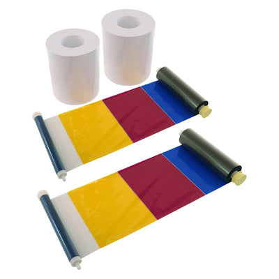DNP Papier 2 Rol � 200 St. 15x20 Geperforeerd op 5x20 en 10x20 cm voor DS620