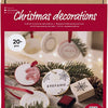 Set hobby Creative Company Decorazioni natalizie, argilla autoindurente, 1 scatola