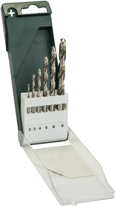 Bosch - Set di punte per metallo da 6 pezzi hss-g, din 338 2.0; 3,0; 4.0; 5,0; 6,0; 8,0 mm