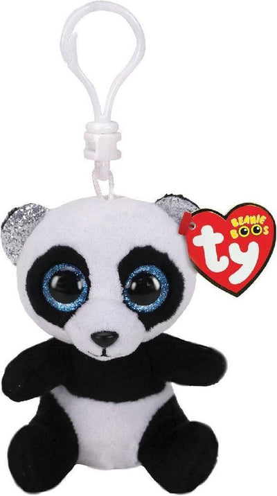 Ty ty beanie arrabbiata clip panda abbraccio bambù 7 cm