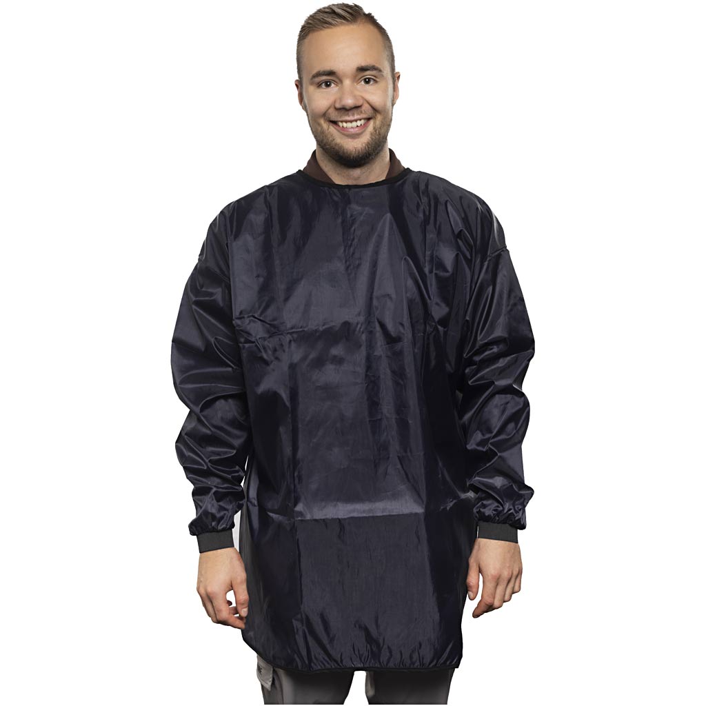 Bata de artista Creativ company, adulto, l: 92 cm, azul, 10 piezas 1 caja