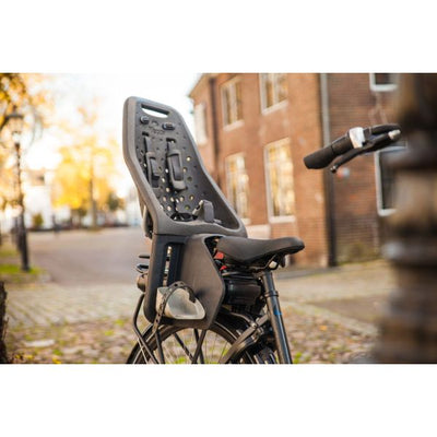 Carrier de configuración universal de bicicleta electrónica para asientos de niños plata