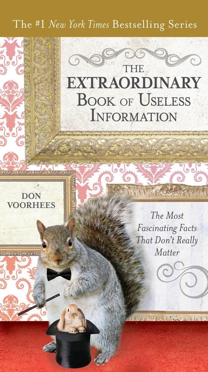 El extraordinario libro de la información inútil.
