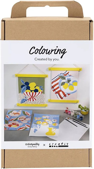 Set hobby Creative Company, colori, pittura con i numeri, pittura acrilica, 1 scatola