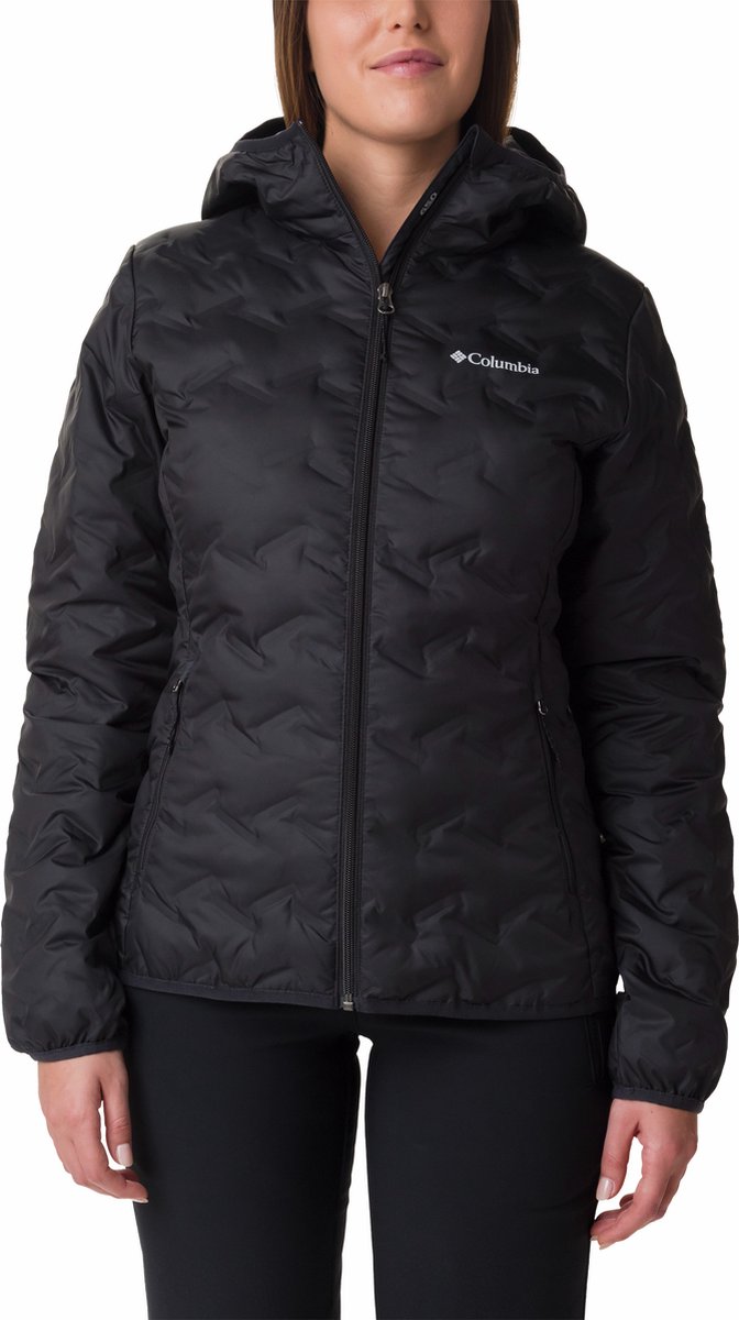 Columbia delta ridge™ ii down hooded jacket women's outdoorjas - black - maat s