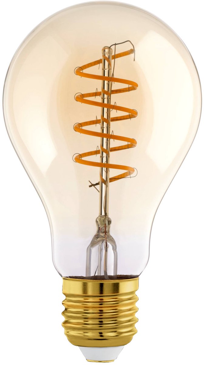 Lampada LED Eglo - E27 - ø 6 cm - ambra - 806 lumen - 2700k