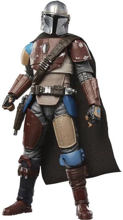 Hasbro the mandalorian - the mandalorian (pagodon) - figura serie negra 15cm