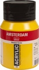 Barattolo di vernice acrilica serie Amsterdam standard da 500 ml azo giallo medio 269