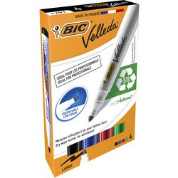 Pennarello per lavagna bianca BIC 1701 Velleda supporto in plastica largo 1-5 mm rotondo assortito