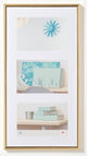 Walther new lifestyle - gallery in plastica - misura foto 3x13x18 cm - oro
