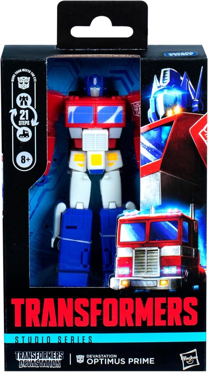 Transformers Hasbro: Devastation Studio Series Deluxe Class Action Figure Optimus Prime 11 cm Action Figure