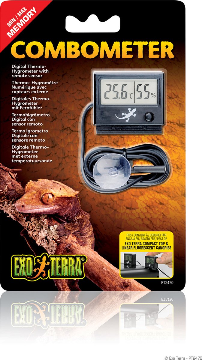 Misuratore combinato Exo Terra - igrometro