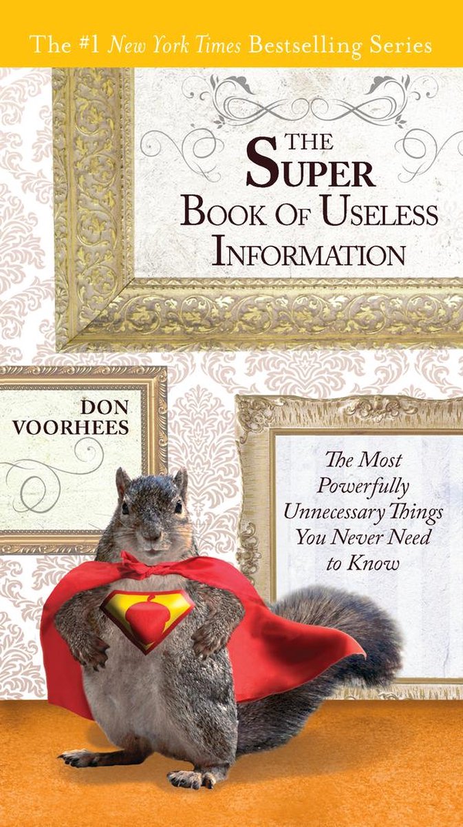 El súper libro de la información inútil.