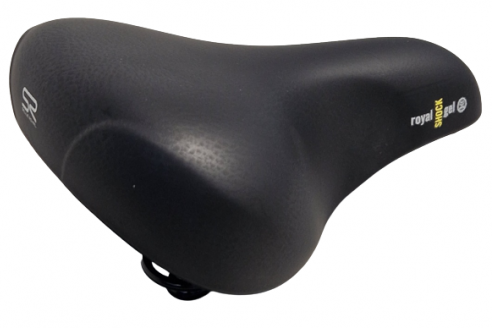 Royal Royal Saddle Unisex Royal Gel Moderado Black OEM por pieza