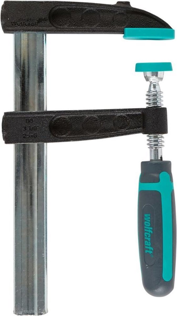 Wolfcraft - morsetto a vite pro 240 - 150 mm - morsetto adesivo - 3610000