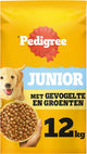 Pedigree hondenbrokken - junior - gevogelte en groenten - 12kg