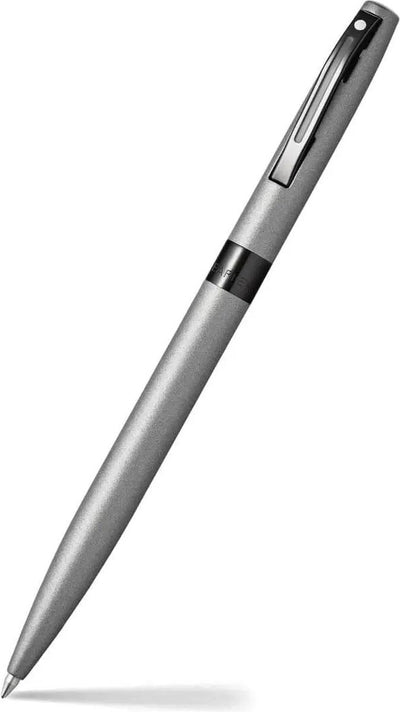 Bolígrafo Sheaffer - recordatorio e9019 - laca gris mate revestimiento de pvd negro - sf-e2901951