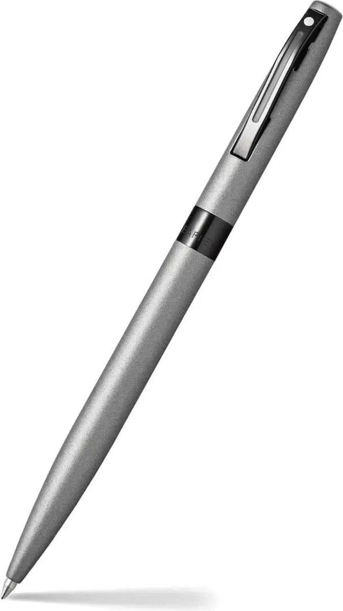 Bolígrafo Sheaffer - recordatorio e9019 - laca gris mate revestimiento de pvd negro - sf-e2901951