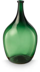 Vtwonen vaas - bloemenvaas van glas - groen - 31x52.2cm