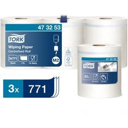 Carta per pulizia Tork M2 Reflex bianca